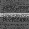 Marriage App Theodore Landgraf and Constance Lee