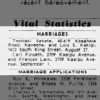 Marriage Frances Landgraf-Carl Finseth 1 Sep 60