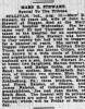 Dunn Mary - Obituary