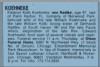 Eleanor Radtke Kolb Koehnke Obit 08DEC1998 Chicago Trib