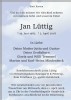 Jan-Lüttig-Traueranzeige