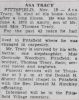 Obit Asa Tracy-The Bangor Daily News Wed, 19 Nov 1952 ·Page 15