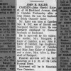 John Harold KALER