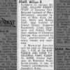 Obituary for WILLIAM ROBERT PFAFF
