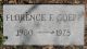 Florence Elizabeth FOERSTER