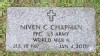 GS Niven Crawford Chapman