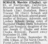 Obit Marchie Hines Chajka