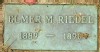 Elmer M RIEDEL