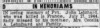 Memoriam John Louis Lehnhard 1945