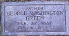 George Washington GREEN