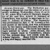 Marriage of Stewart / Adams