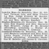 Married Landgraf-Swain 1941
