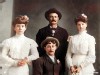 Minnie and Tice Meyer Fred and Annie Wendt - enhanced