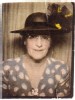 Wendt, Elizabeth Edith, portrait mature lady with hat