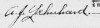 Unterschrift Armin Junius Lehnhard